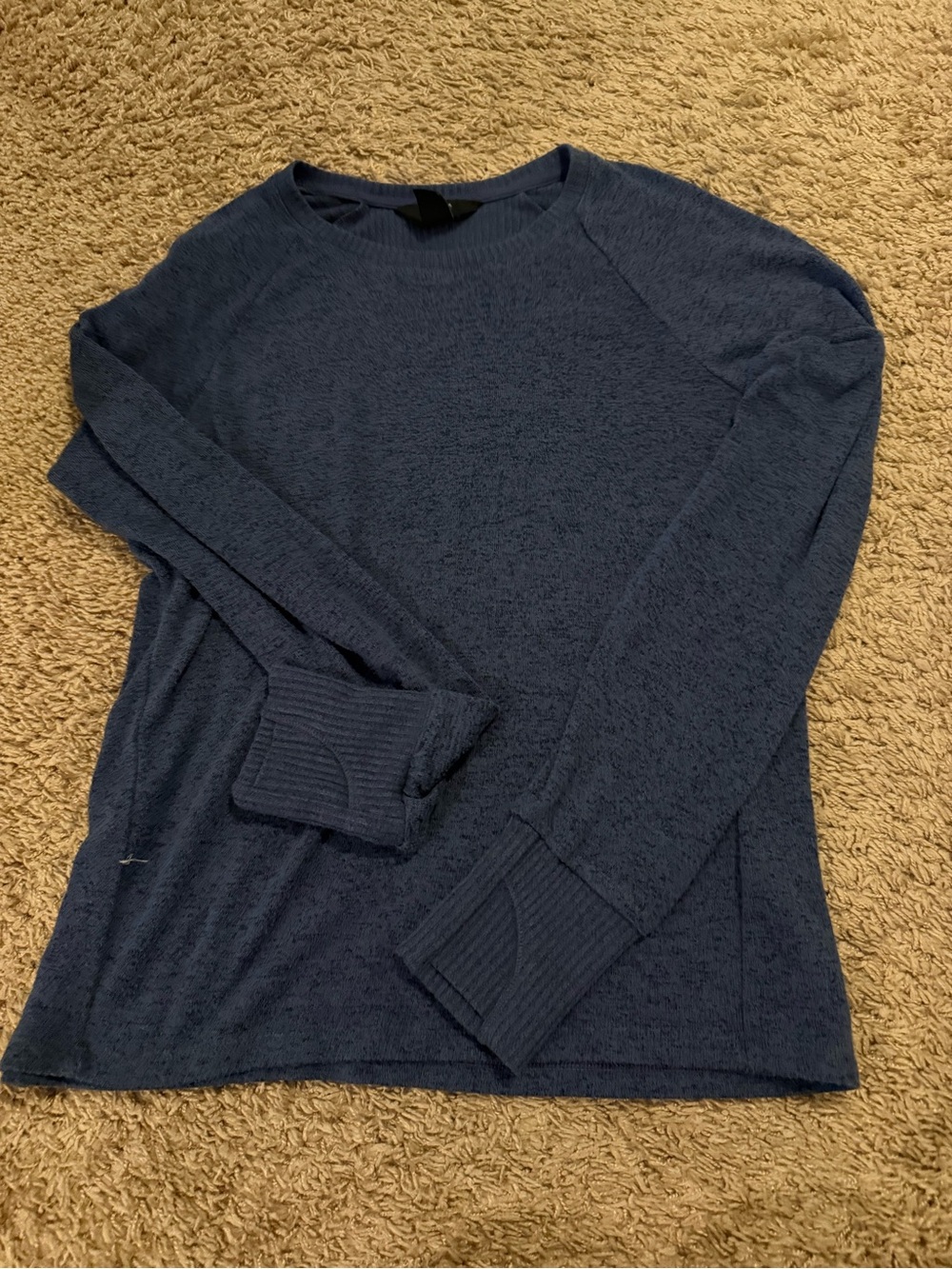 Athleta Navy Blue Kids Long Sleeve Sweater